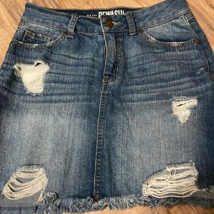 Denim skirt size 1